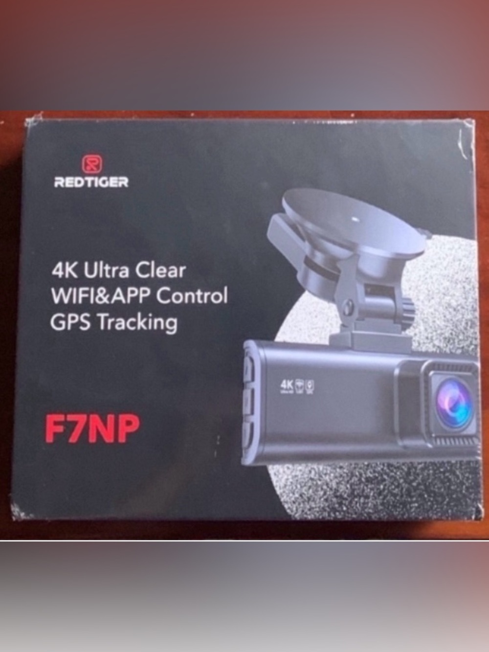 REDTIGER F7NP 4K Front and Rear Dual Dash Cam - BRAND NEW FACTORY SEALED!